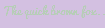 Image with Font Color B6CEB6 and Background Color D3C0E1